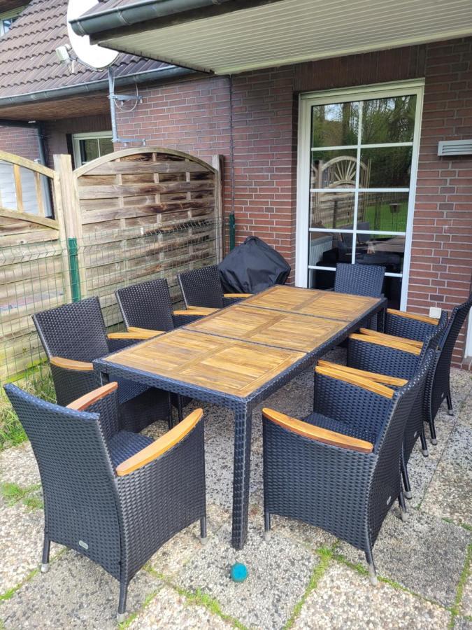 Ferienhaus Moewennest 18, Butjadingen, Tossens, Sauna, Strandkorb, Nordsee, 97Qm, 3 Schlafzimmer Exterior photo
